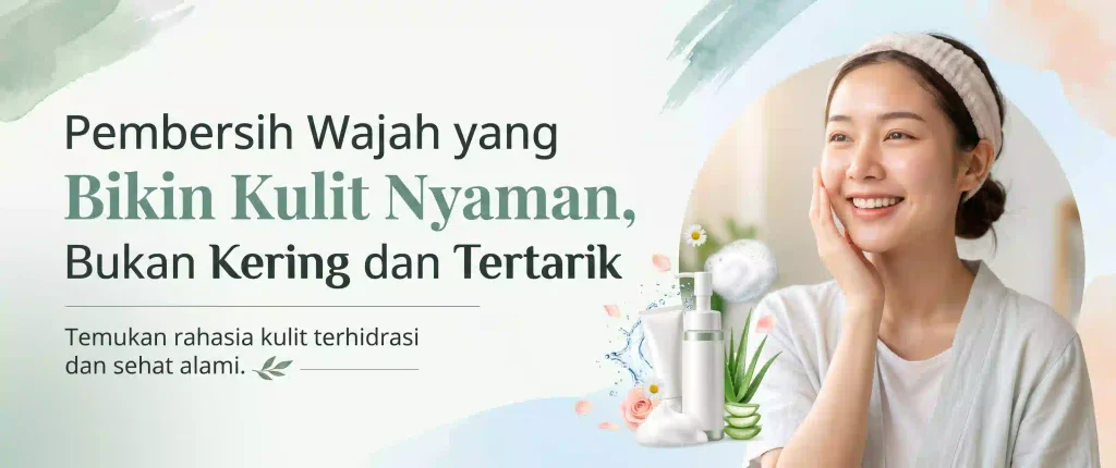Pembersih Wajah, No 1 yang Bikin Kulit Nyaman, Bukan Kering dan Tertarik