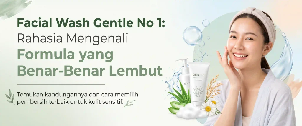 Facial wash gentle no 1