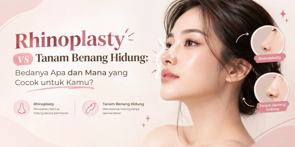 Rhinoplasty vs Tanam Benang