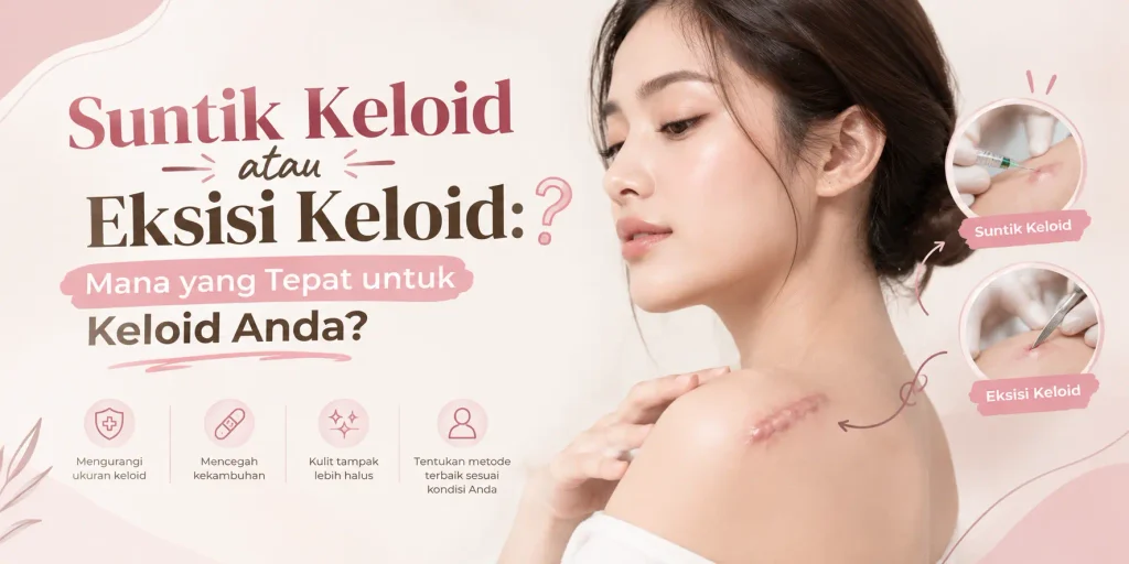 Suntik Keloid atau Eksisi Keloid?
